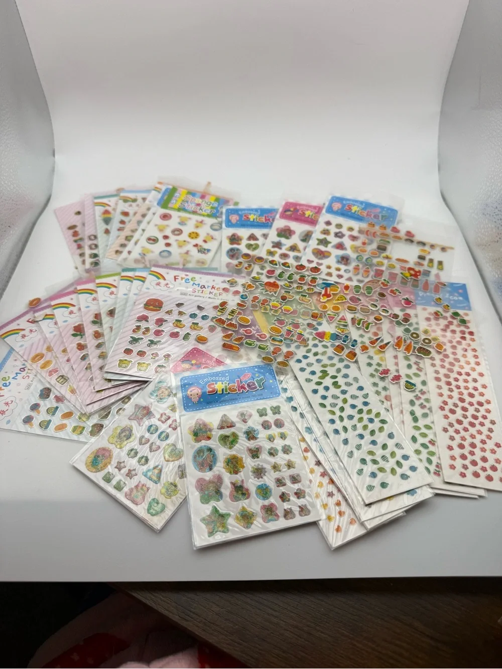 Assorted Cute Stickers Pack - Multicolor Decorative Stickers for Parties